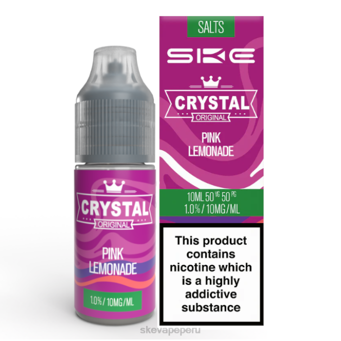 SKE Vape Authentication - SKE sal cristalina - 10ml limonada rosa JZZP117