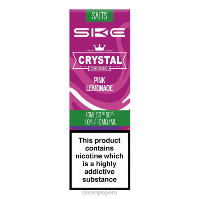 SKE Vape Authentication - SKE sal cristalina - 10ml limonada rosa JZZP117