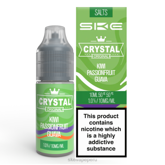 SKE Vape Flavours - SKE sal cristalina - 10ml kiwi maracuyá guayaba JZZP115