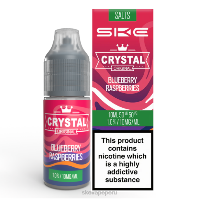 SKE Vape Lima - SKE sal cristalina - 10ml frambuesas arándanos JZZP112