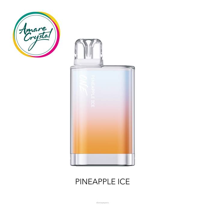 SKE Vape Authentication - SKE vape desechable amare crystal one hielo de piña JZZP27